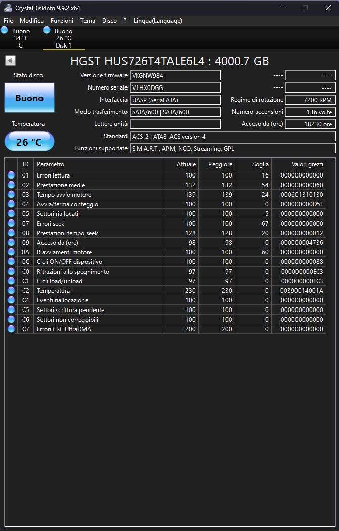Western Digital Harddisks: HDD WD Ultrastar 4TB #1 – Gebraucht aus Tesserete von aughi 1