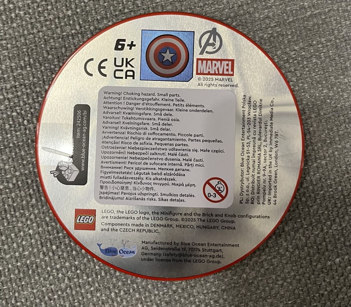 Lego Kit di costruzioni: Lego Marvel Captain America Schild Box - Sam Wilson - NEU – Nuovo e nell'imballaggio originale da Stäfa venduto da greety1981 1