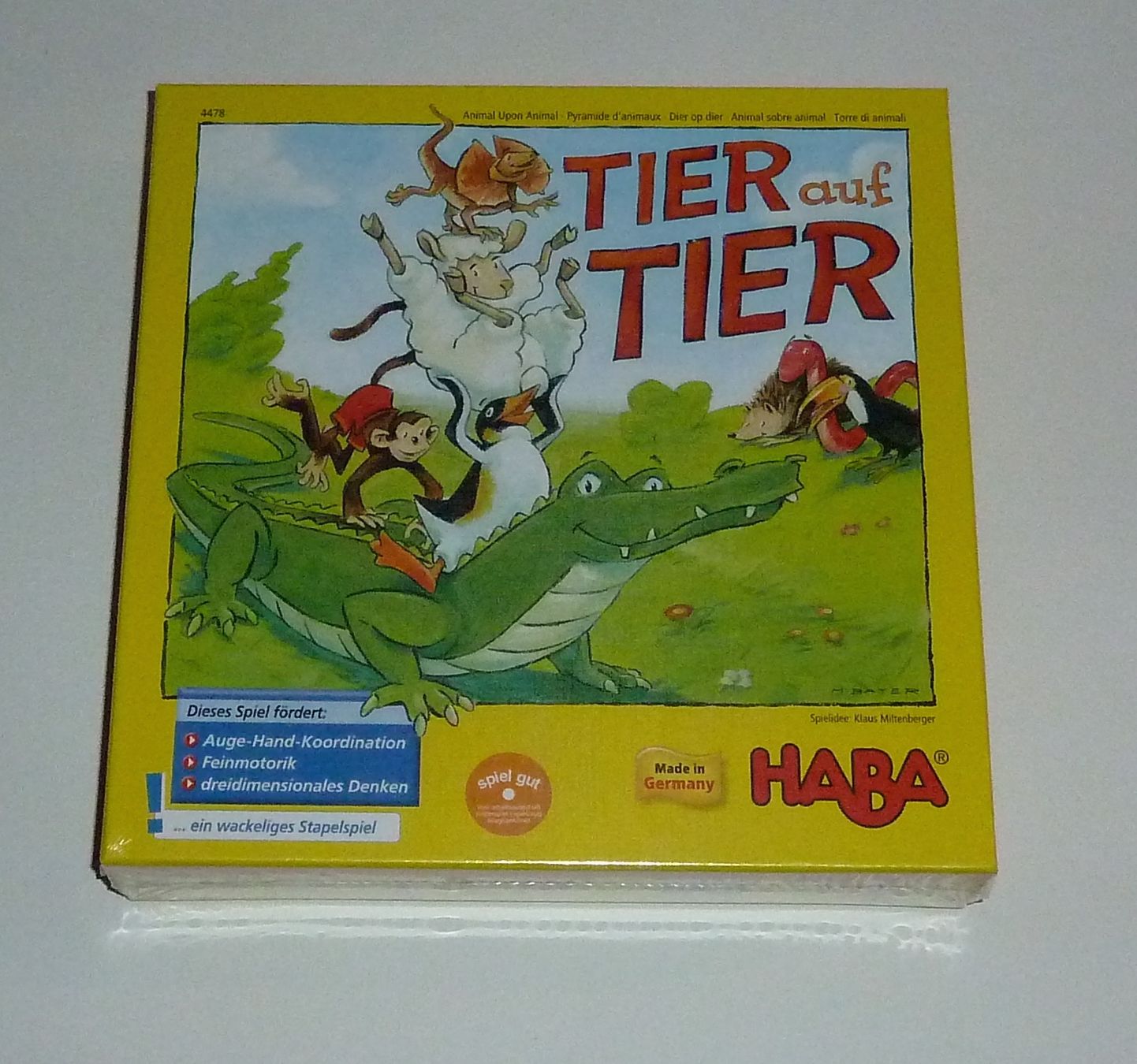 Haba Giochi: Tier auf Tier von HABA – Usato da Wagenhausen venduto da Kahlen