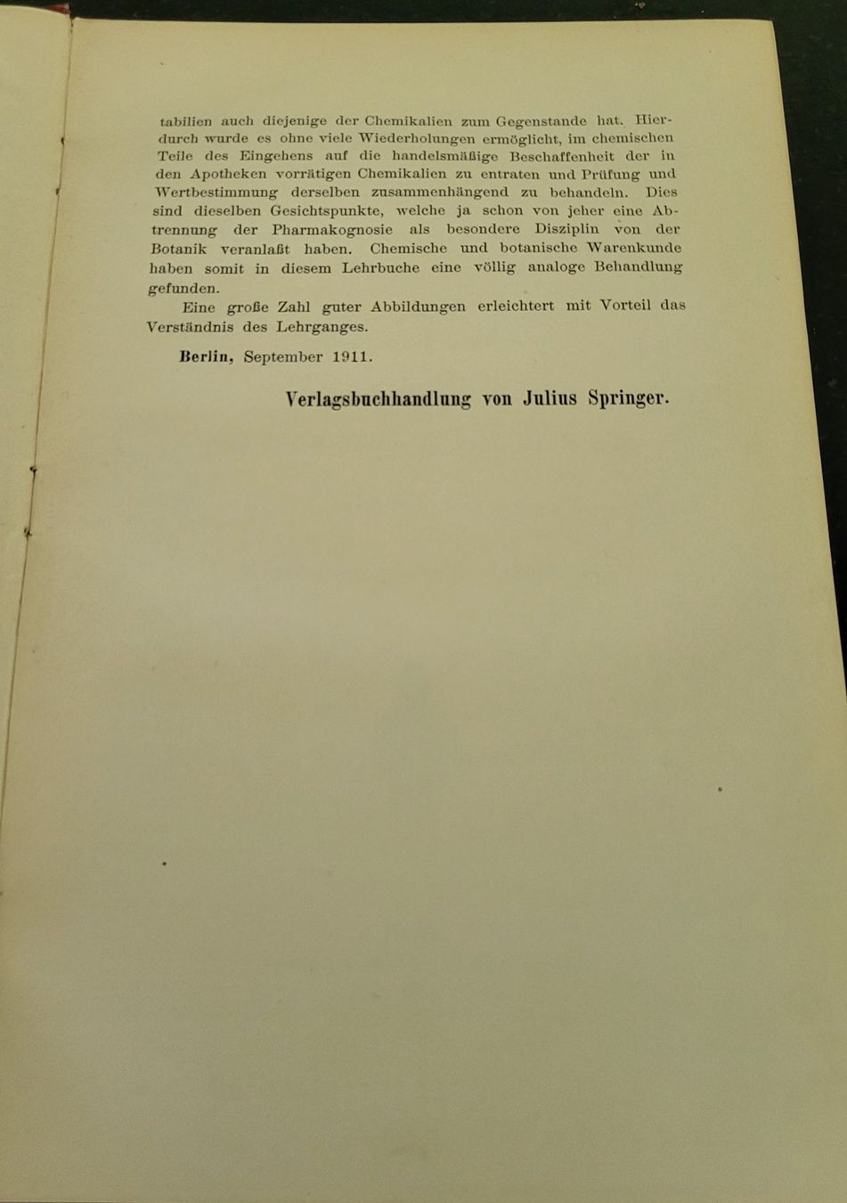 Libri: Alte "Schule der Pharmazie - Warenkunde" von 1911 – Usato da Trin Mulin venduto da jerb 2