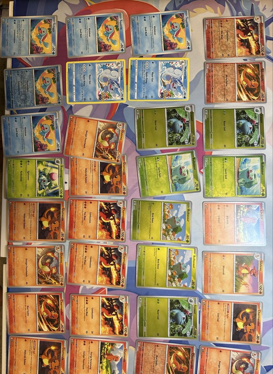 Pokémon Carte collezionabili: Pokémon Sammelkarten: Starter Pokemon + Evolution ab1.- – Usato da Muttenz venduto da keve999 1