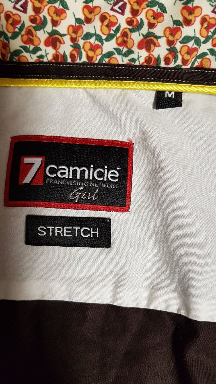 Camicette: Hemd Gr M Braun Stretch – Usato da Gwatt (Thun) venduto da Letzte-Chance-III 1