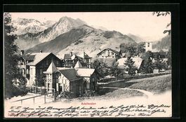 AK Adelboden, Panorama, 1907