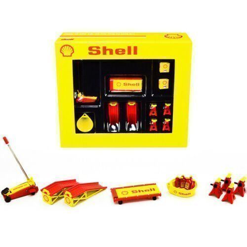 Modellini d'auto: SHELL SHOP TOOL SET #2 1:18 GMP – Nuovo e nell'imballaggio originale da Suhr venduto da Moebelsiralfred