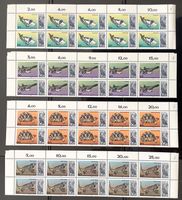 1977 - DE - 25 Jahrestag Aquarium Berliner Zoo 10er ** Satz