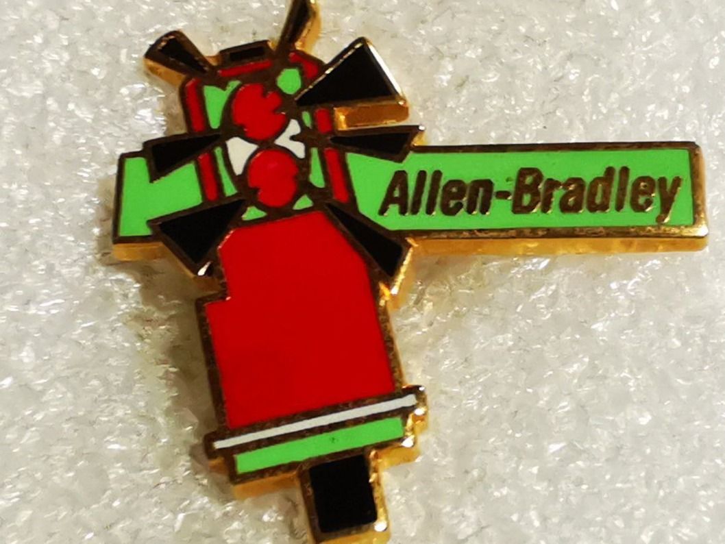 Plaketten & Abzeichen: Ansteckpin 91: Allen Bradley – Gebraucht aus Oppligen von Pin-Fall-Shop