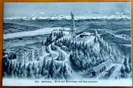 AK: Uetliberg - Restorant Uto-Kulm Bahn