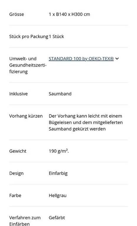 Rideaux: Vorhänge Certain 4x – Neuf avec emballage d'origine à Münchenbuchsee par Mel_Bi 3