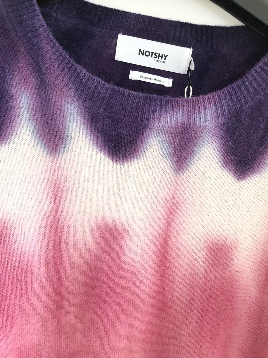 Maglioni & Felpe: Notshy Pullover Tie Dye 100% Kaschmir Neu S/M – Nuovo e nell'imballaggio originale da Stäfa venduto da loveforeverlove 2
