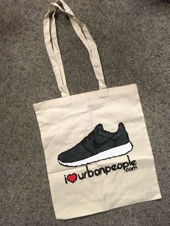 Stoff Tasche BW natur, bedruckt i♥️urbanpeople com
