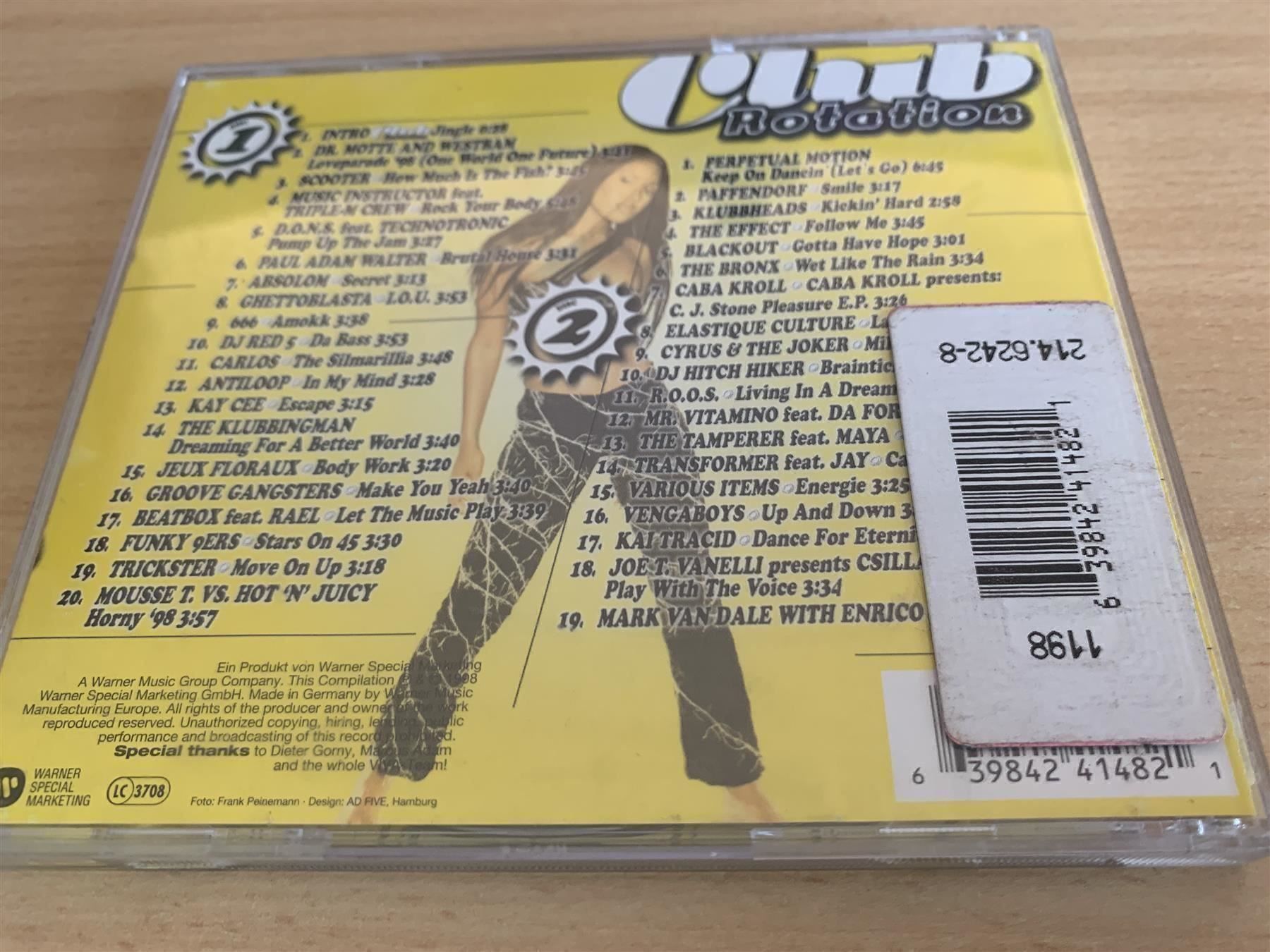 CD: Various Artists - Club Rotation Volume 3 – Usato da Rikon im Tösstal venduto da Alpenmutz 1
