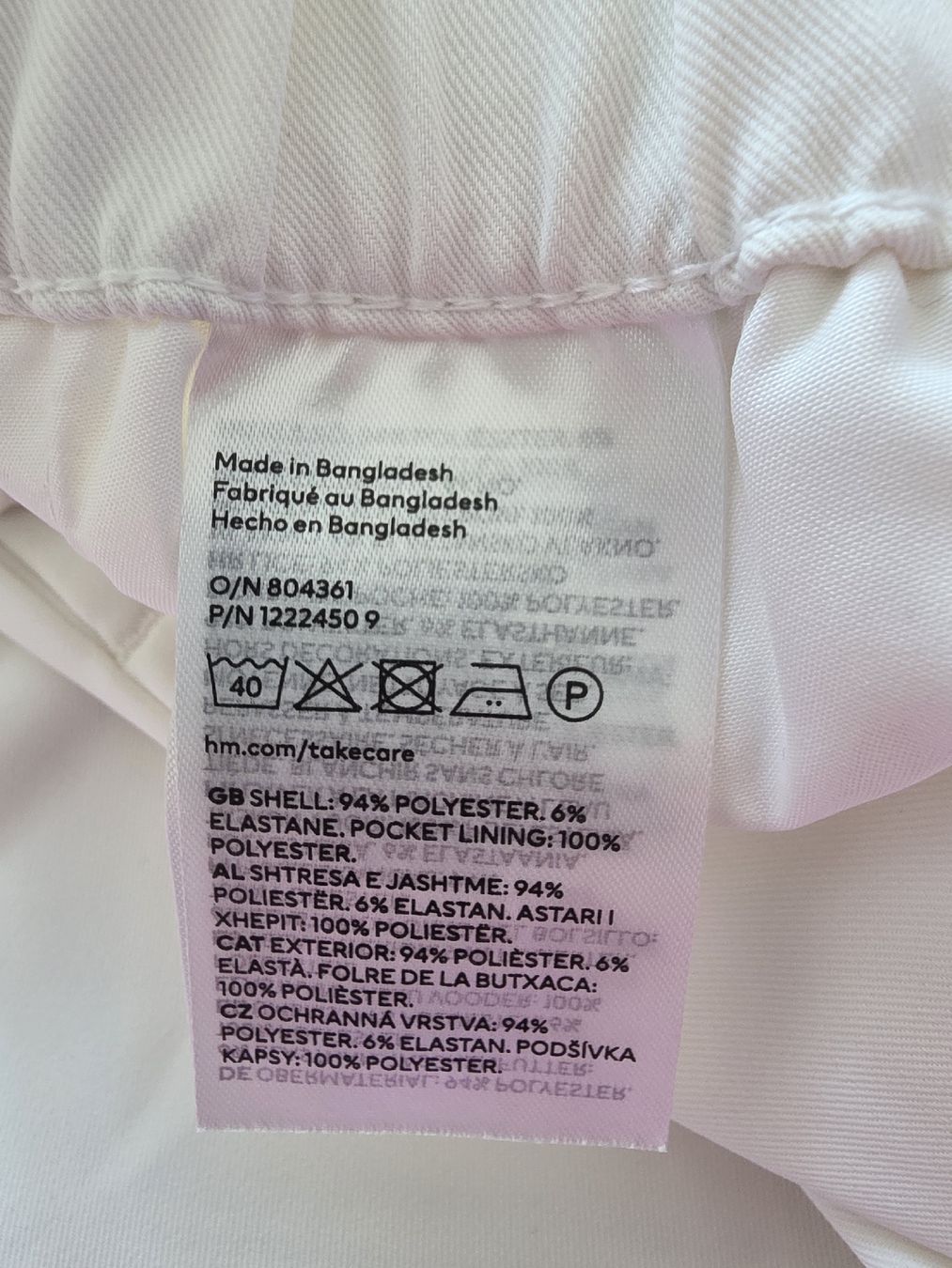H&M Lotti di vestiti: Ensemble chemise et Pantalon – Usato da Yverdon-les-Bains venduto da enzine 3