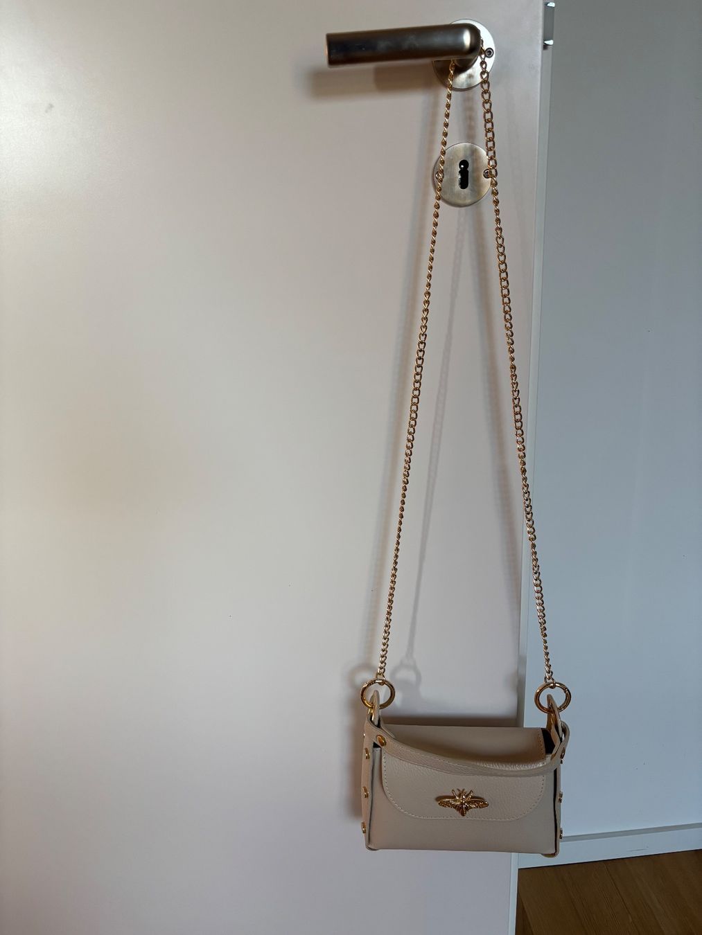 Borse da donna: Kleine Ledertasche / Ecru – Nuovo (secondo la descrizione) da Winkel venduto da masrisa 1