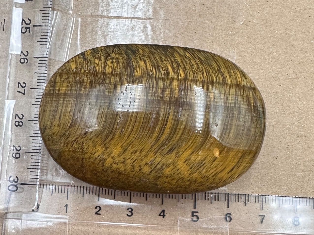 Minerali & Pietre curative: Tigerauge Handschmeichler Heilstein – Nuovo e nell'imballaggio originale da Männedorf venduto da Handschmeichler 4
