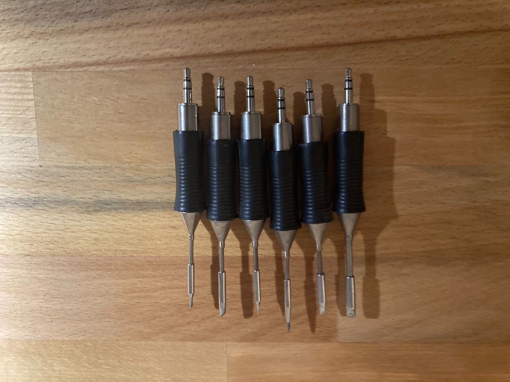 SolderFun Lötspitzen Set Für WELLER – 3 Stück (MTG21, MTG22, MTG00), Verzinnt