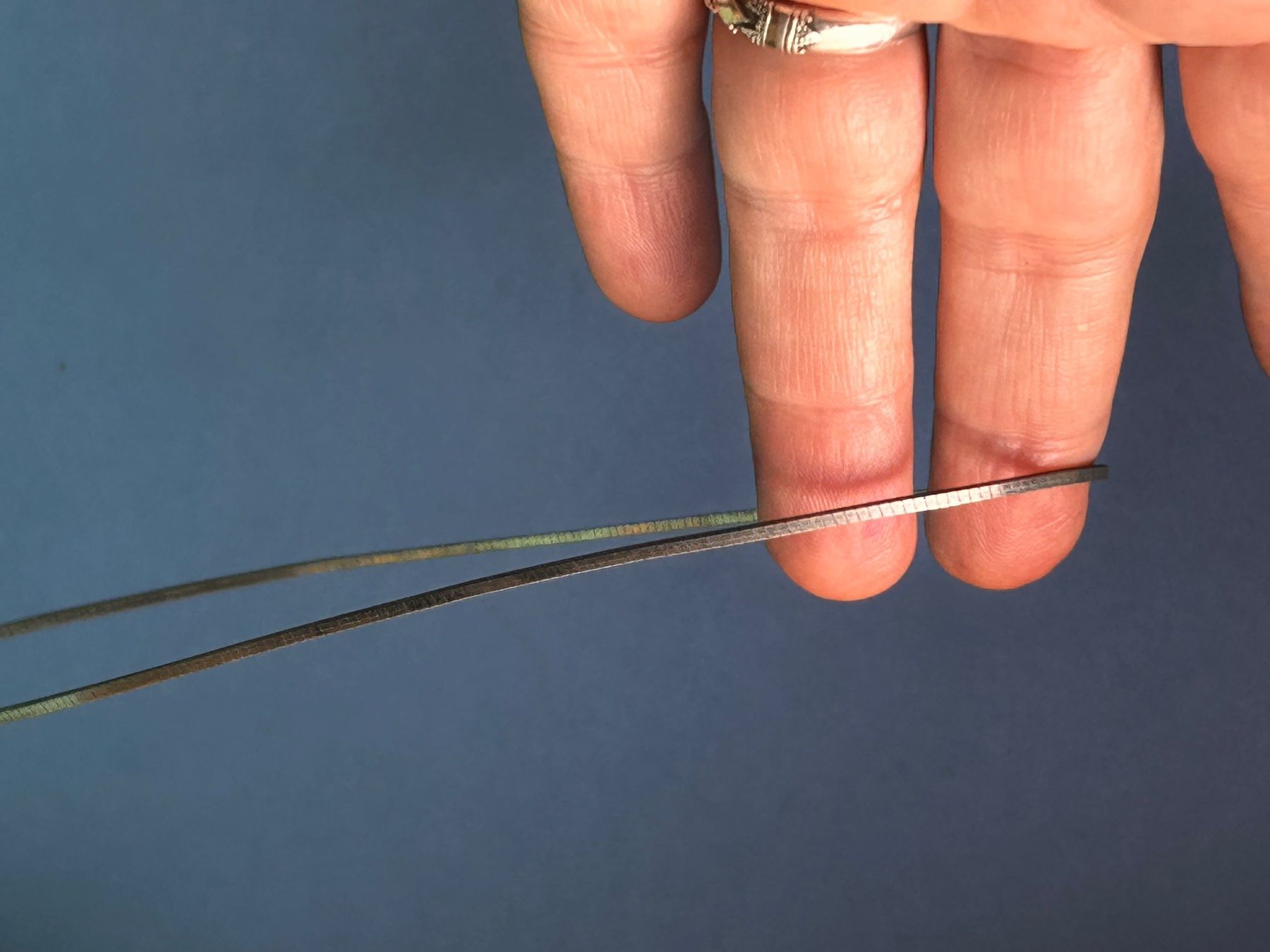 Ketten: Silberhalskette mit Anhänger, modisches Design ROSA – Gebraucht aus Laufen von belleskulptur 7