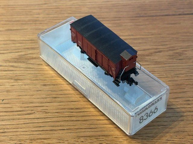 Modellini di ferrovie: e1822: Güterwagen (Spur N) – Usato da Birsfelden venduto da Birs_25 2