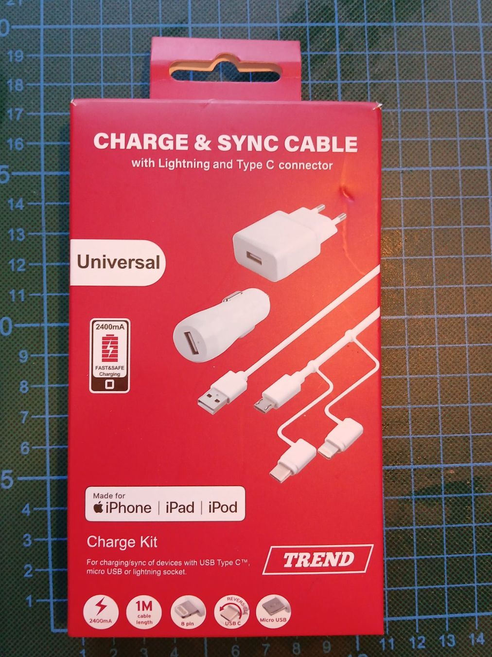 Caricabatterie: Ladegerät Set USB-C Lightning Universal, Neu & OVP! – Nuovo e nell'imballaggio originale da Derendingen venduto da Gaston.J
