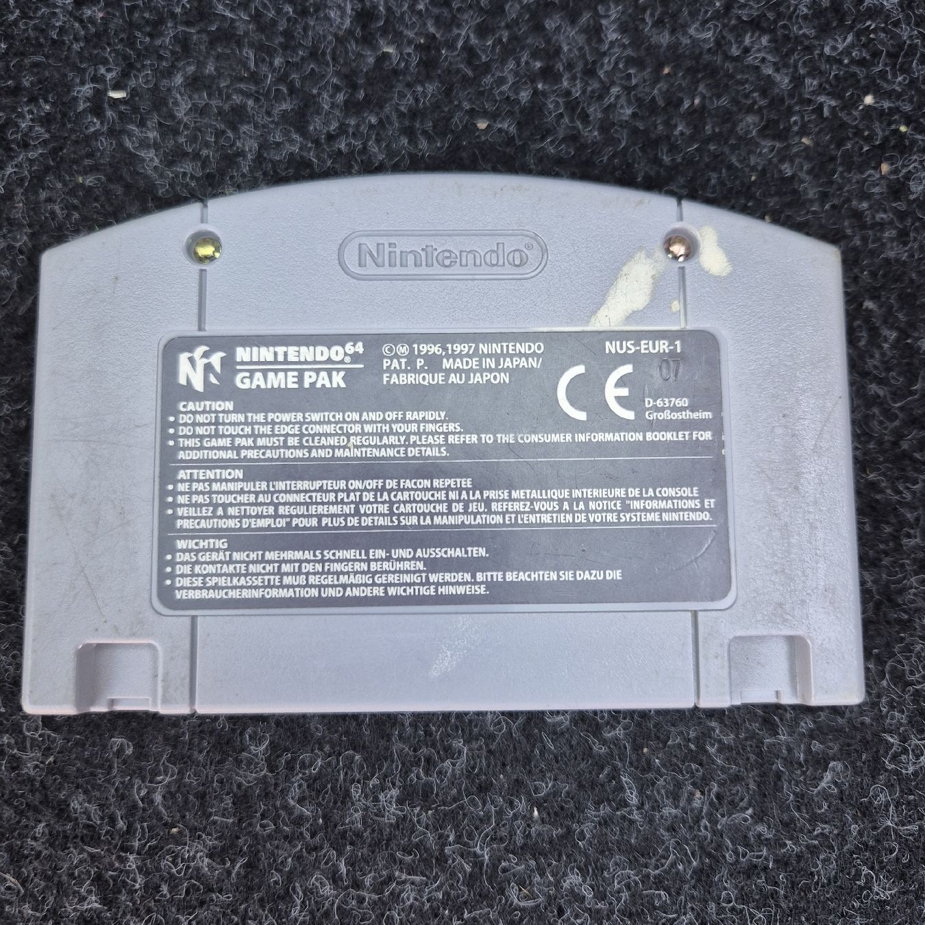 Nintendo Giochi: Star Wars N64 Rogue Squadron – Usato da Ursy venduto da RetroBebar777 1