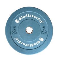 Disque olympique couleur revêtement caoutchouc Ø 51mm