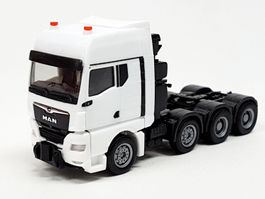 1:87 Herpa MAN TGX GX, 8x4 weiß