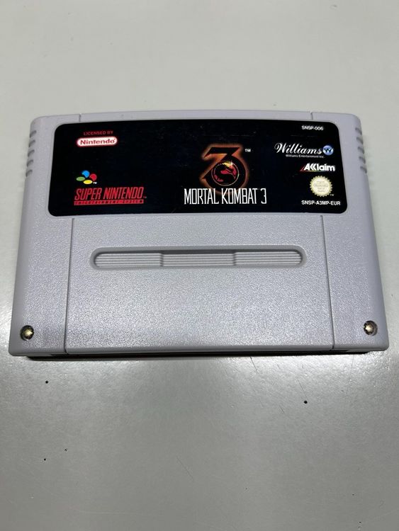 Ultimate Mortal Kombat 3 / Super Nintendo SNES / PAL / EUR #1