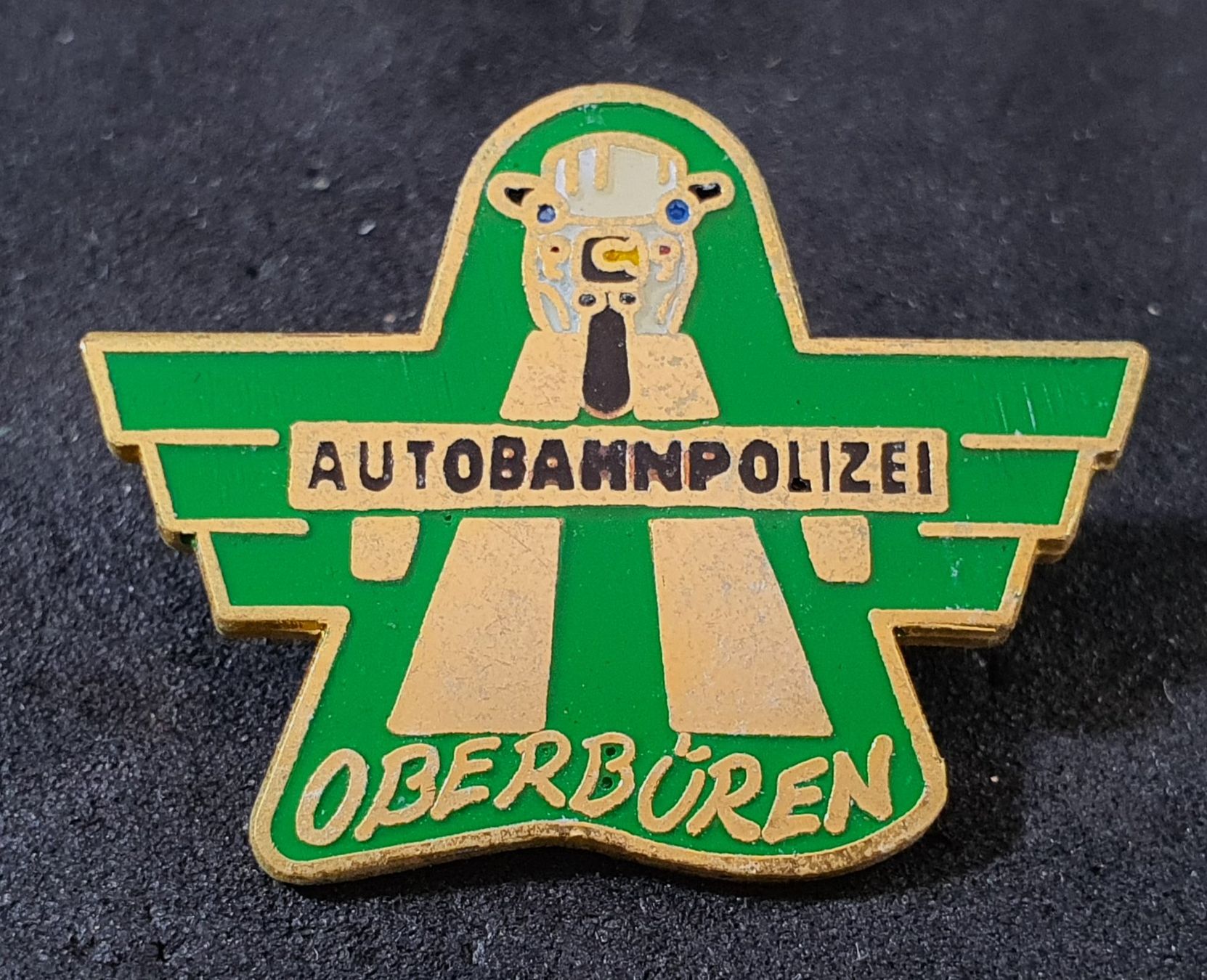 Placchette & Badge: V581 - Pin Autobahn Polizei Oberbüren – Usato da Reinach BL venduto da Boston-Verkauf