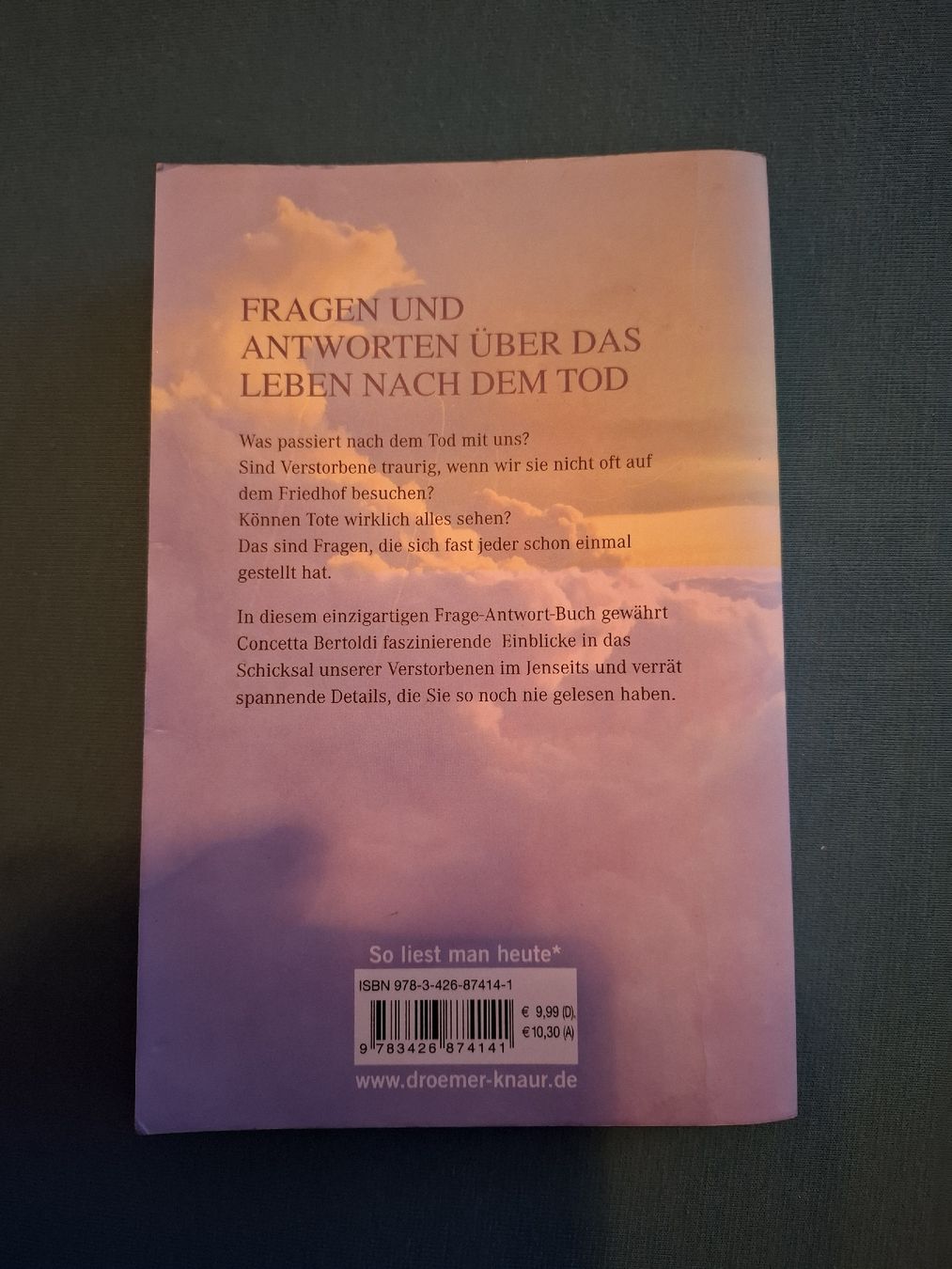 Libri: Buch Sehen Tote würcklich alles? – Usato da Ettenhausen TG venduto da Gismolio 1