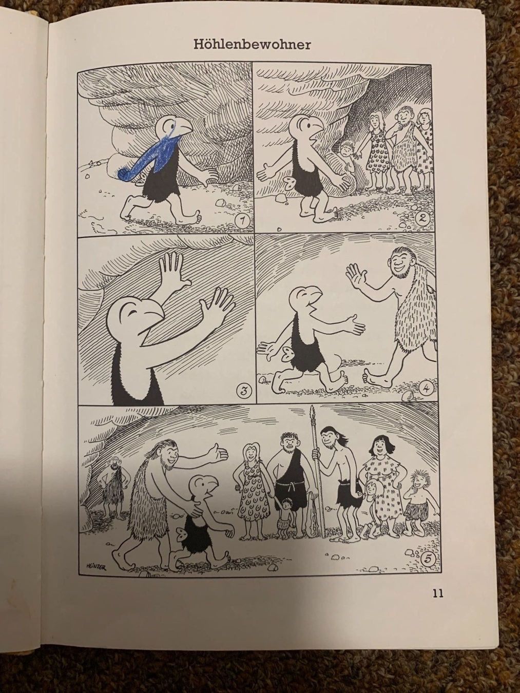 Fumetti: Globi bei den Höhlenbewohnern 1.Auflage – Usato da Regensdorf venduto da Spyke55 3