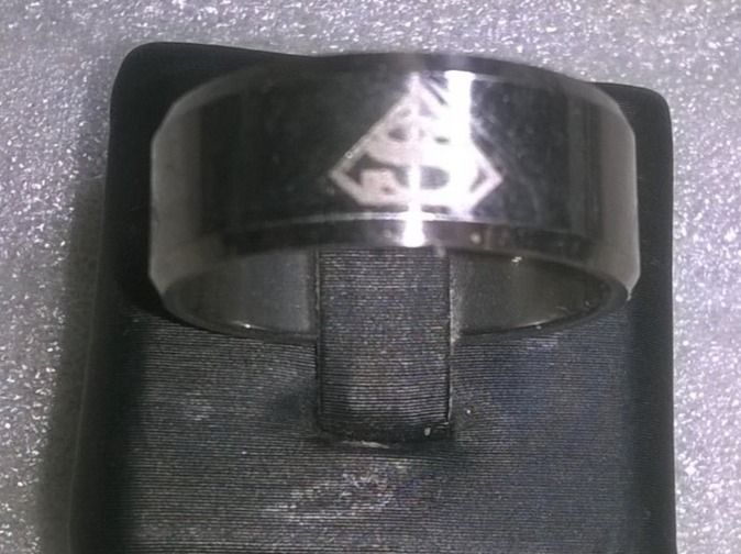 Anelli: RING EDELSTHAL,,SILBER FARBE,,,GLANZIG – Nuovo (secondo la descrizione) da Basel venduto da bijoutrie_4