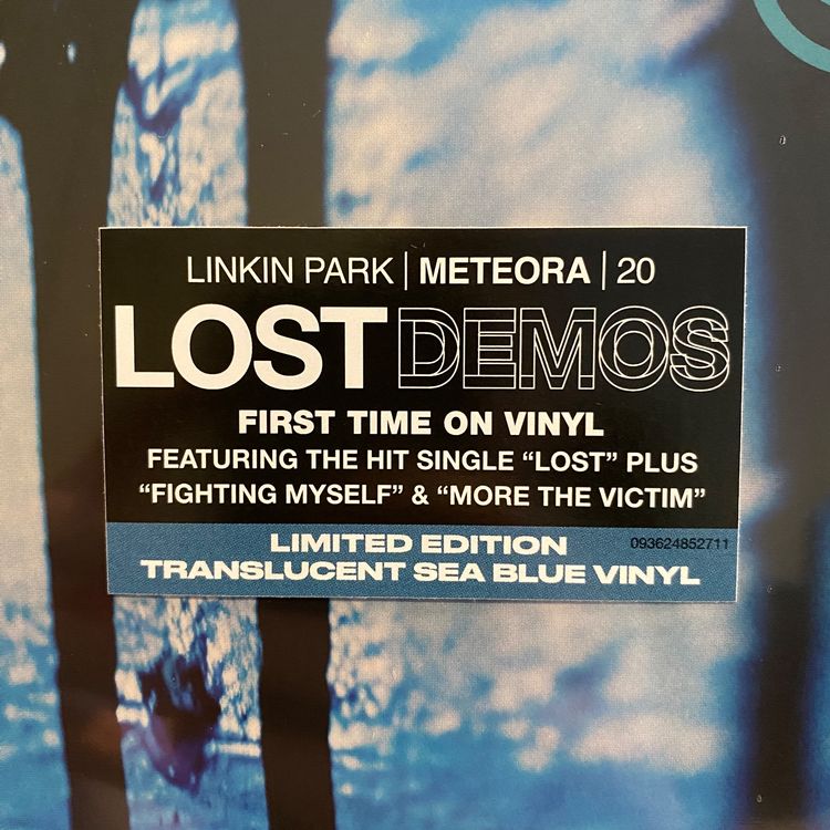 LINKIN PARK Meteora LOST DEMOS LP Blue Vinyl RSD Record Store Day Ltd  Edition