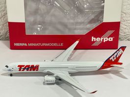 Herpa Wings 529143 TAM Airlines Airbus A350-900 XWB