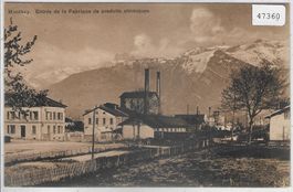 Monthey - Entree de la Fabrique de produits chimiques
