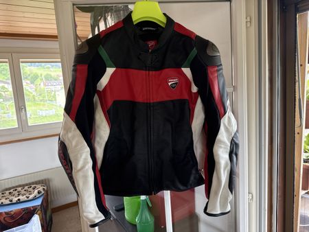Dainese C3 Ducati Corse Lederjacke Gr. 52