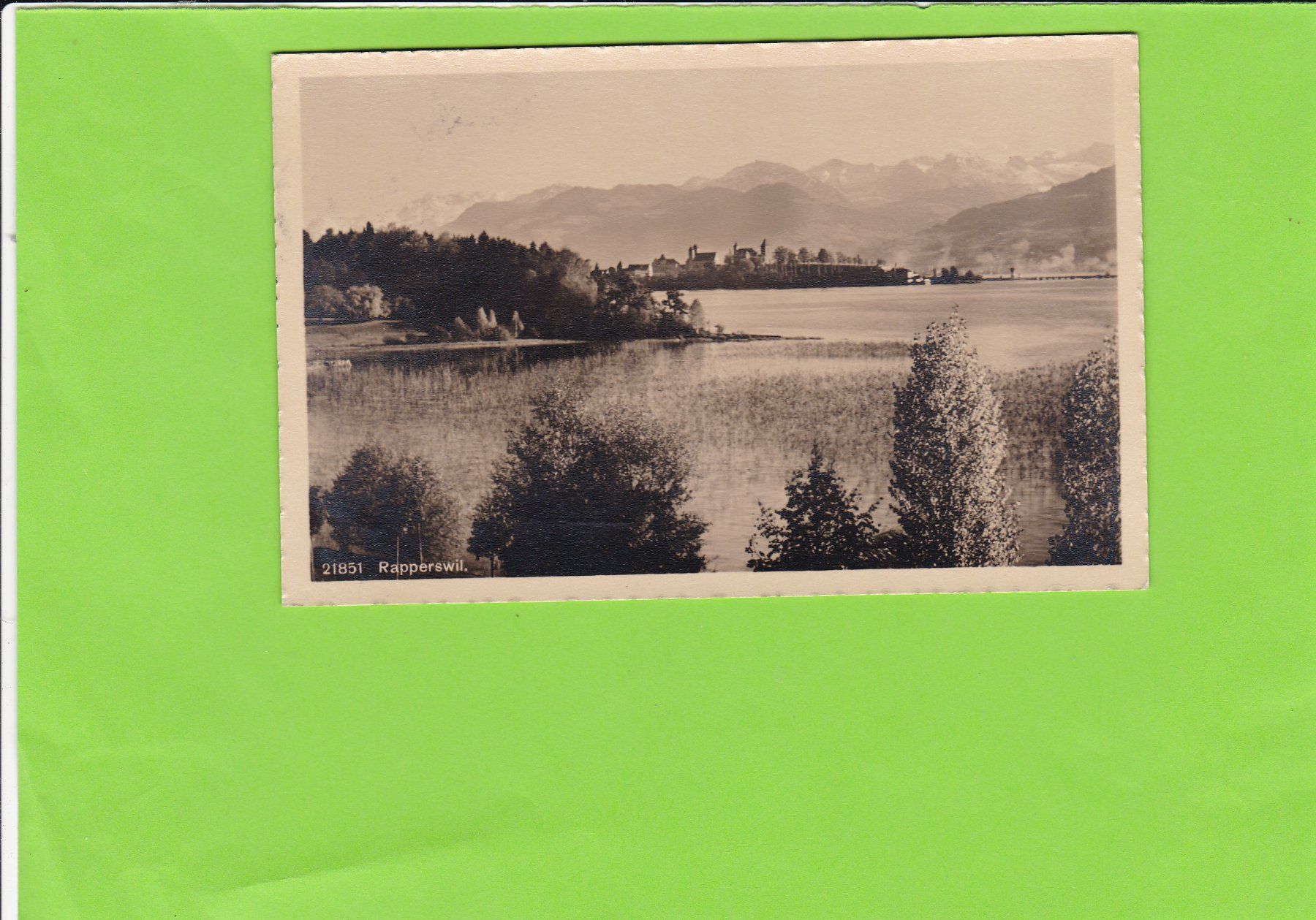 Cartoline postali: Rapperswil – Usato da St. Peterzell venduto da neckertal