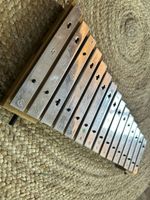 Metallophon / Glockenspiel aus Metall – 15 Töne – Vintage 