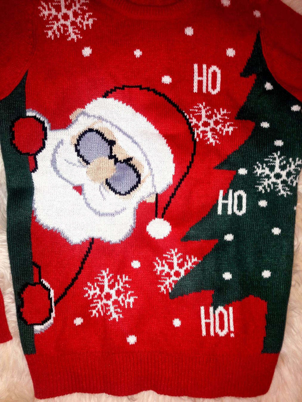 Maglioni & Felpe: Weihnachtspulli crazy Santa Claus rot Gr. M – Nuovo (secondo la descrizione) da Zürich venduto da Mukumukus 6