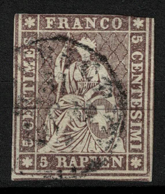 Tous les timbres: Strubel 22 gestempelt – D'occasion à Bern par bae_958f