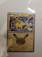Pokemon 30 ans - Pikachu 030/128 - Anglais