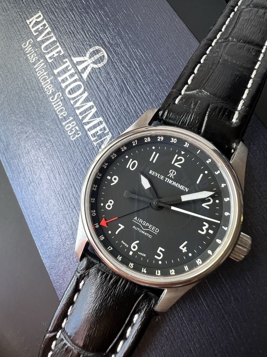 Revue Thommen Orologi: Revue Thommen Airspeed fullset – Usato da Orbe venduto da Watchivore