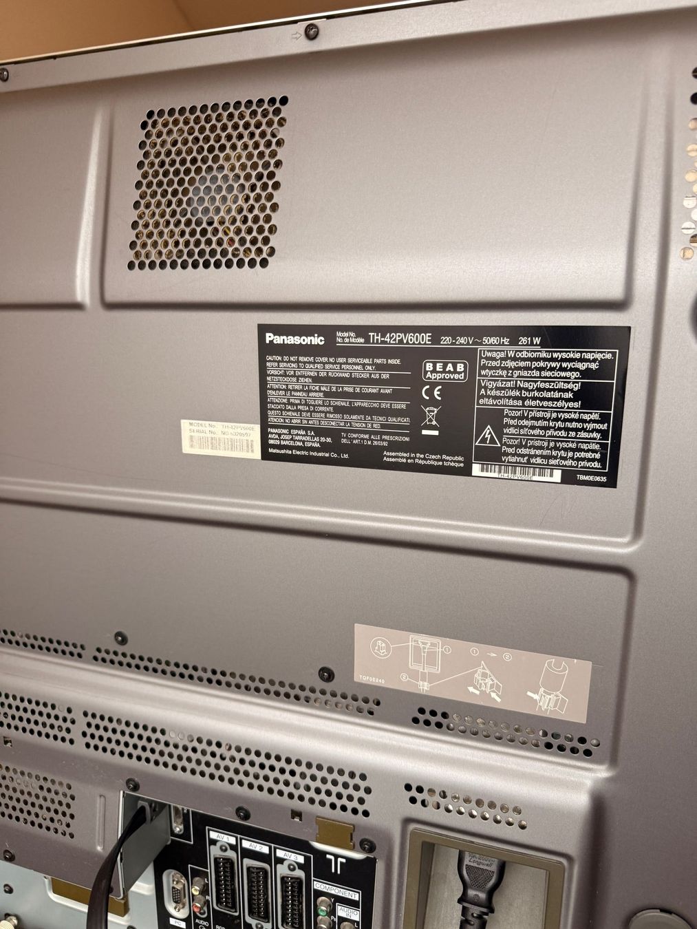 Panasonic Fernseher: Panasonic VIERA TV mit Glasgestell – Gebraucht aus Hirzel von buy1988 4