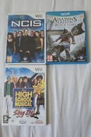3x Wii / Wii U Spiele: AC, NCIS, High School Musical