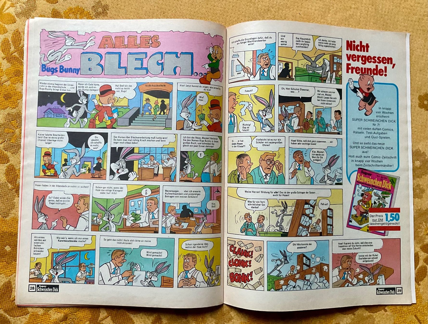 Fumetti: Super Schweinchen Dick Heft Nr 6 – Usato da Endingen venduto da nathan05 7