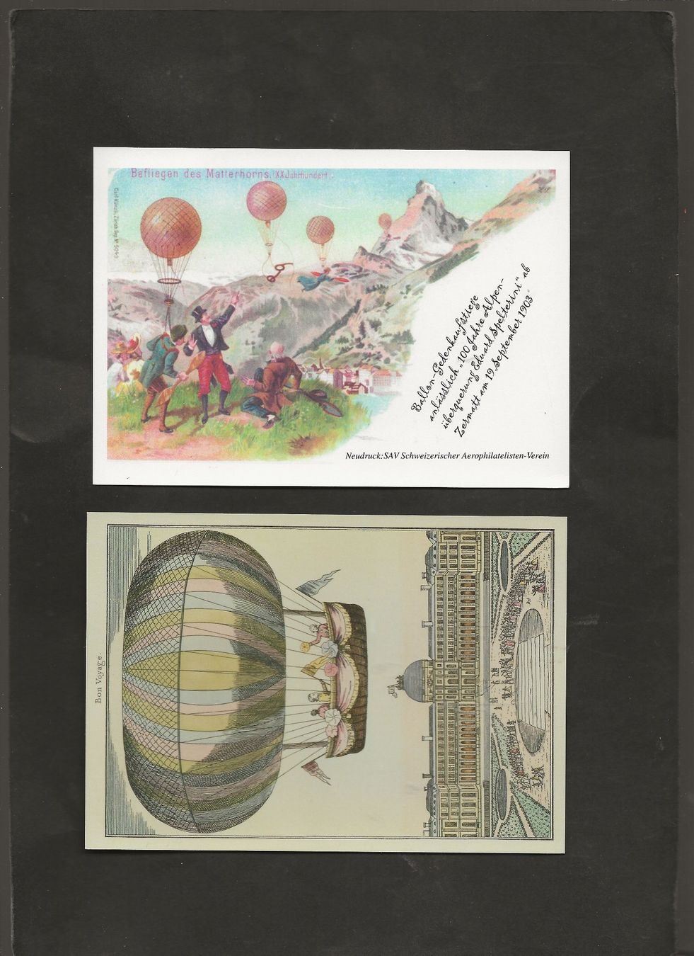 Tutti i francobolli: Flugpost Ballon Schweiz 8 Belege Luftpost – Usato da Au ZH venduto da xelagreb01 4