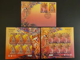 Ukraine 2022 - Europamarken ganzes Set inkl. FDC