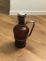 Vintage Bierflasche / Glassiphon mit Bügelverschluss &Henkel