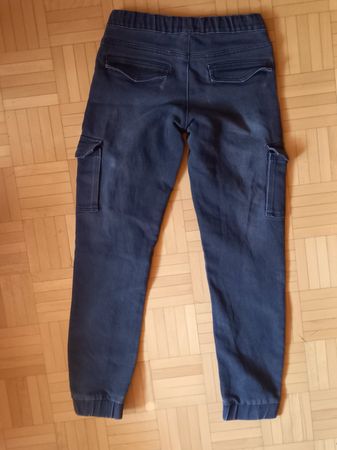 ALIVE Denim & Jeans Jungenjeans im Cargo-Stil Black, gr.146