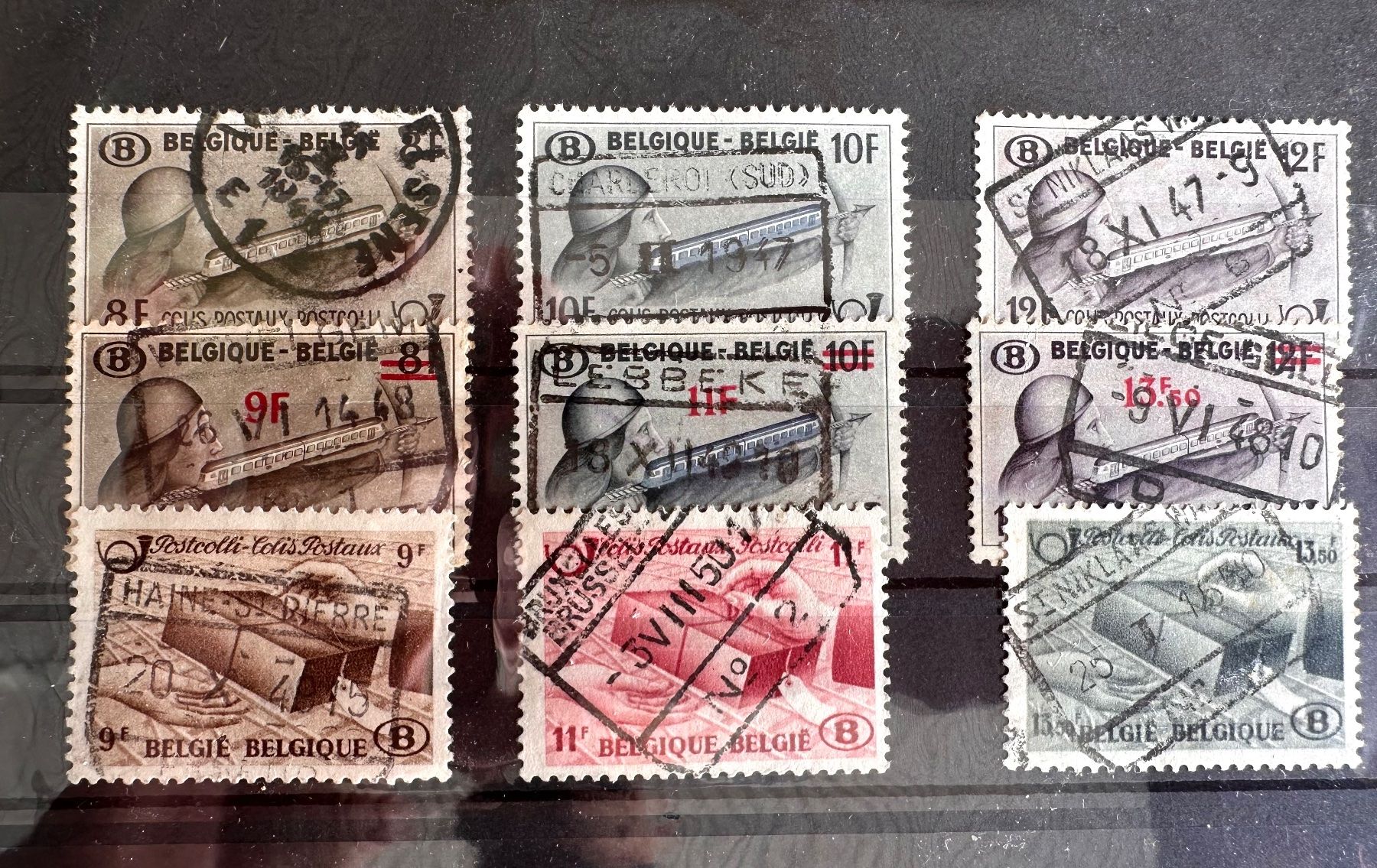Tutti i francobolli: Timbres belges colis postaux – Usato da Boudry venduto da Mandarine56