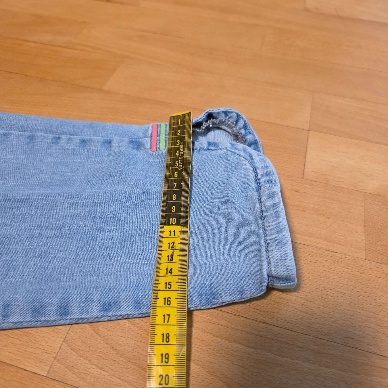 Jeans: MONA Damen Jeans Gr. 42 Hellblau Stretch Schlitz Bein – Usato da Wald ZH venduto da CapLux 9