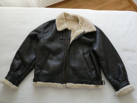 ORIGINAL US-Airforce G-8 Lammfell Pilotenjacke - Gr. 58